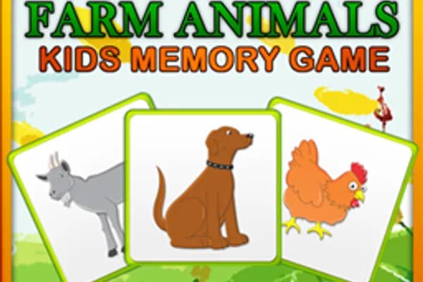 Farm Animals Memory